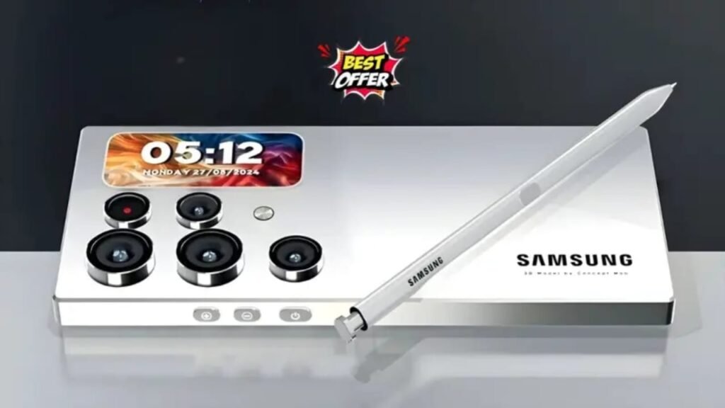 Samsung Galaxy S24 Ultra 5G Phone – 8000mAh Battery, 200MP Camera, 120Hz AMOLED Display & 200W Ultra-Fast Charging!