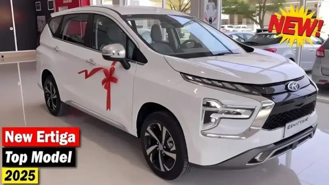 Maruti Suzuki Ertiga 2025 – 1.5L Smart Hybrid Engine, 7-Seater MPV & 32km/l Mileage at ₹4.69 Lakh!