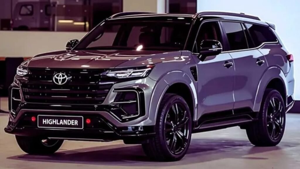 Current image: Toyota Highlander 2026 Launched – 2.5L Self-Charging Hybrid, 243hp Power & Luxurious 7-Seater SUV Starting at Just ₹4.35 Lakh!