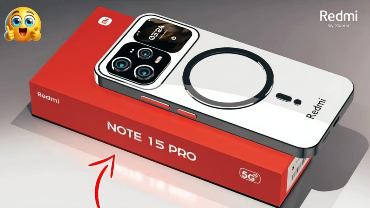 Redmi Note 15 Pro 5G Smartphone Rate – 220MP Flagship Camera & 7800mAh Big Battery at Just ₹13,499!