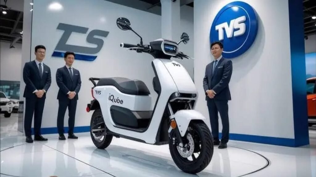 TVS iQube Electric Scooty 2026 – 400KM Mileage, 95KM/H Top Speed, Quick Super Charge, Bluetooth Dashboard & Anti-Theft Lock at ₹59,000 Only!