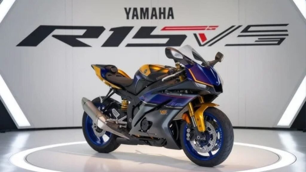 Yamaha R15 V5 2025 – 185cc Liquid-Cooled Engine, 19.5PS Power, 6-Speed Gearbox, Dual Channel ABS & Aggressive Racing Design Starting at Just ₹85,000!