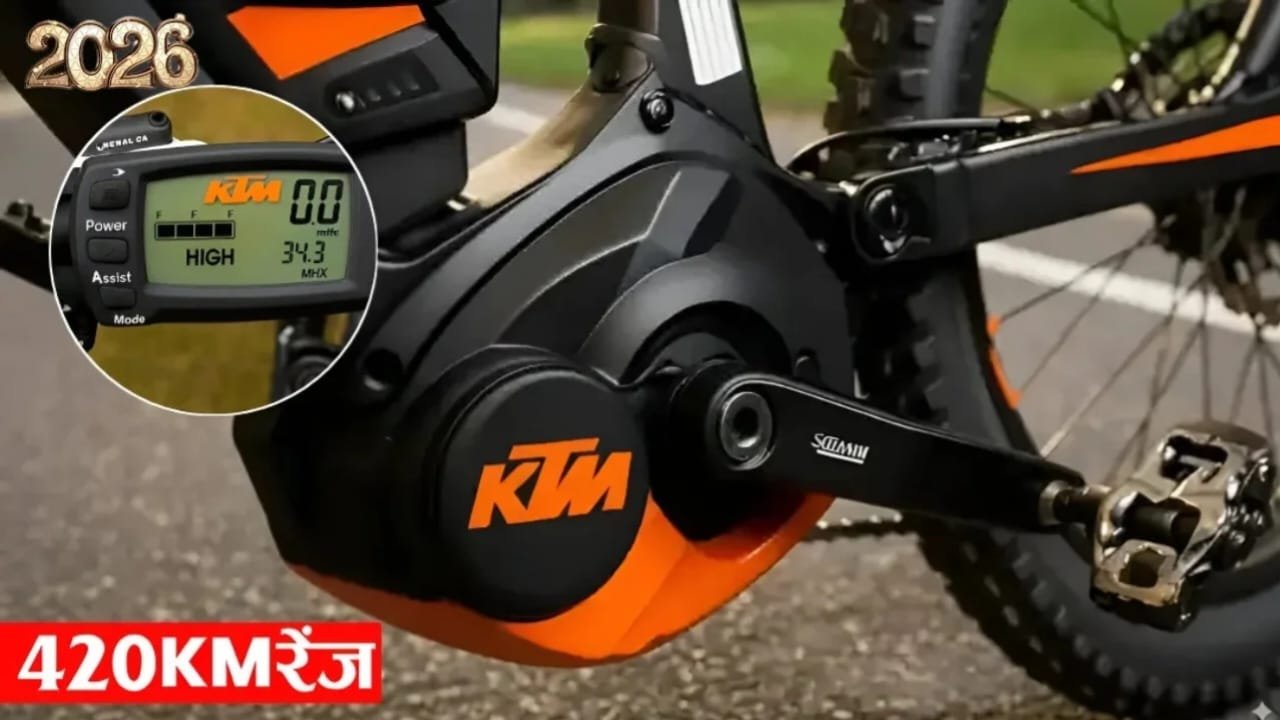 KTM E-Bike 2025 Unveiled – 240KM Range, 24 Minutes 100% Full Charge & Just ₹1,499 Booking Price & Rapid Fast-Charging Tech!